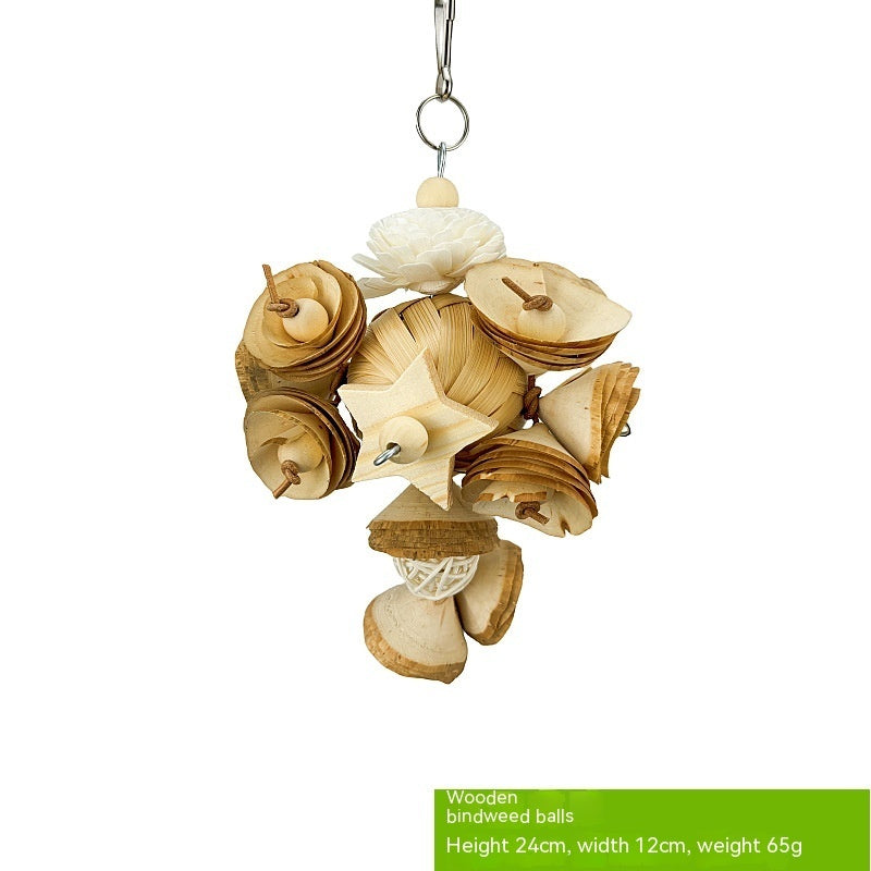 Parrot Natural Gnawing & Molar Grinding Toy - FurTrend