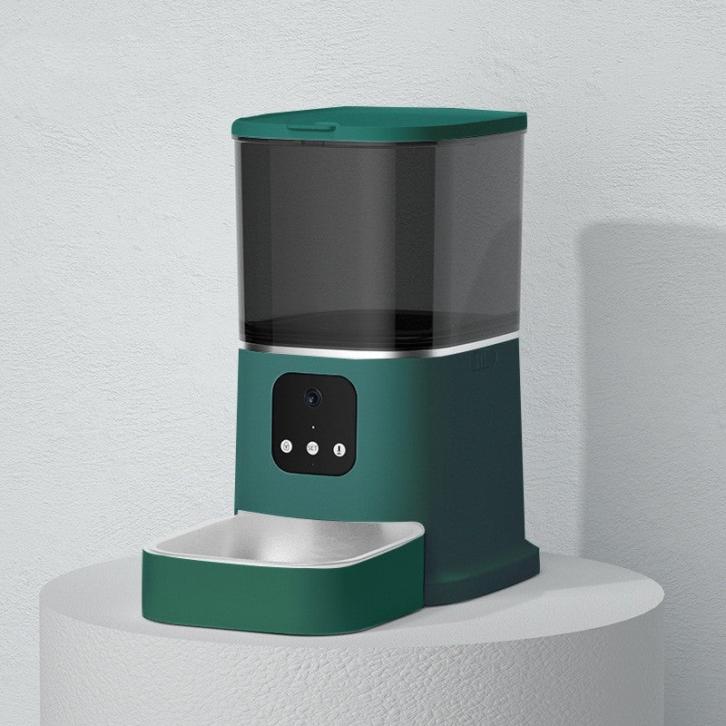 Smart WiFi Pet Feeder with App & Voice Control - FurTrend