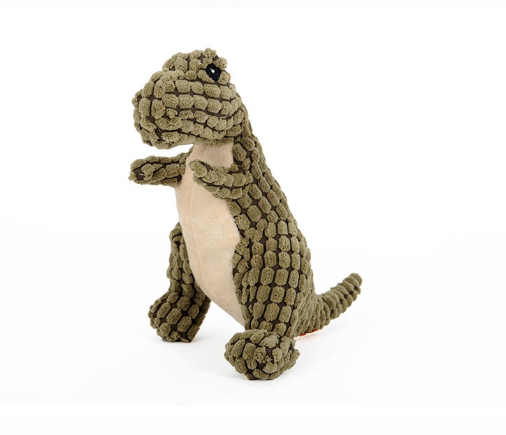 Plush Dinosaur Dog Toys with Squeakers - FurTrend