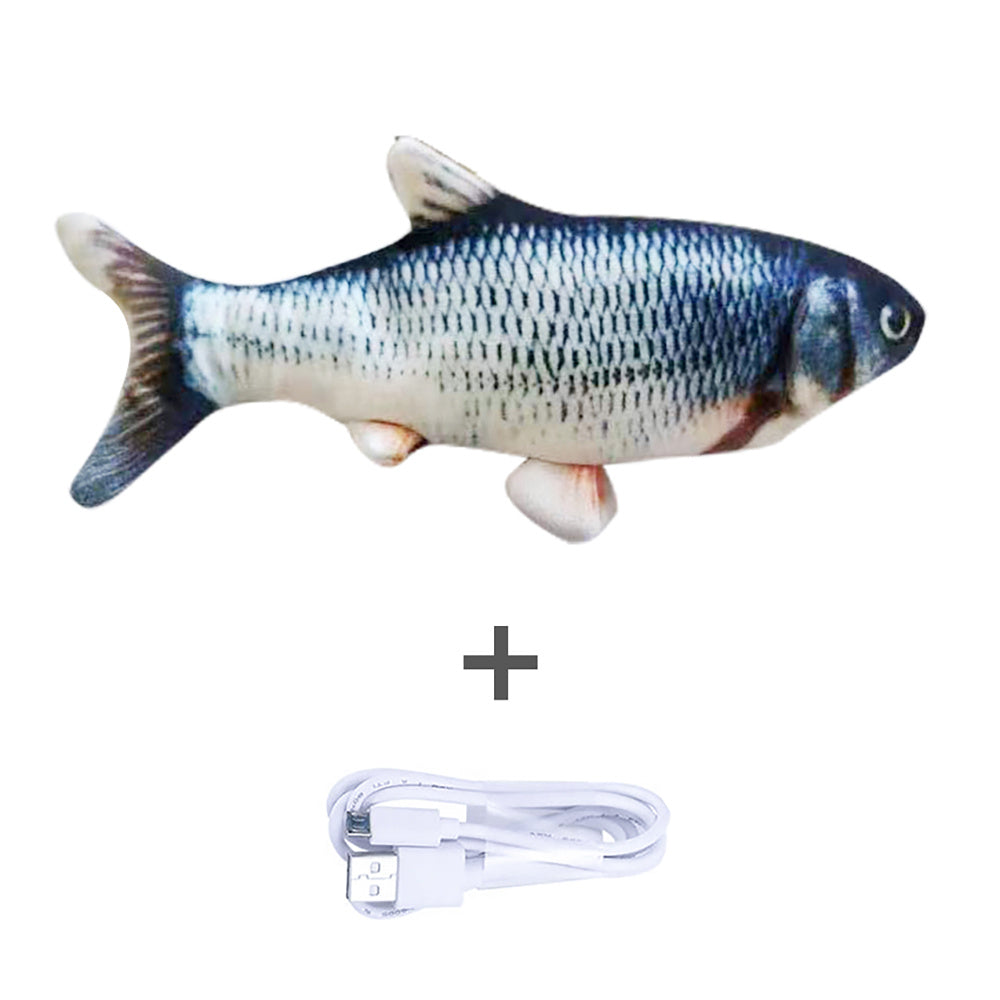 Cat-Friendly Electric Jumping Fish Simulation Toy