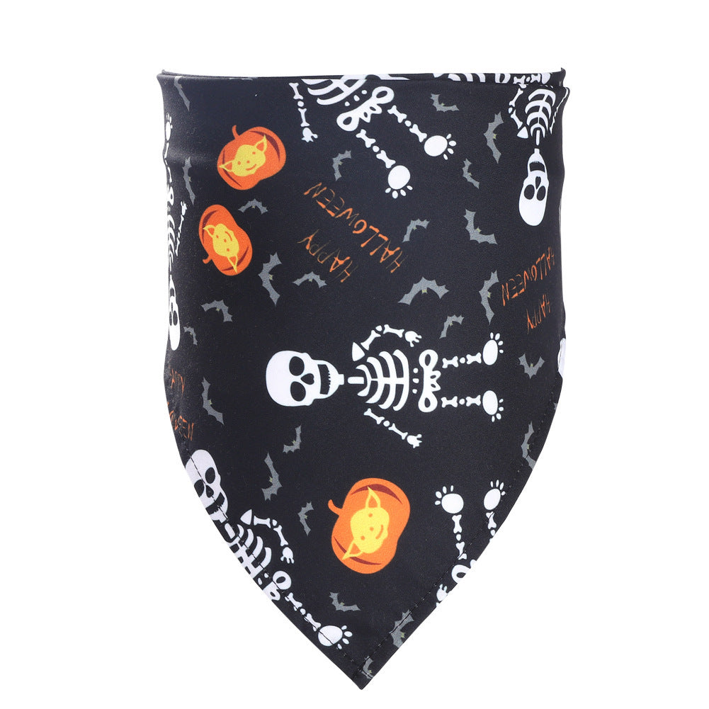 Halloween Pet Bandana – Saliva Towel Scarf