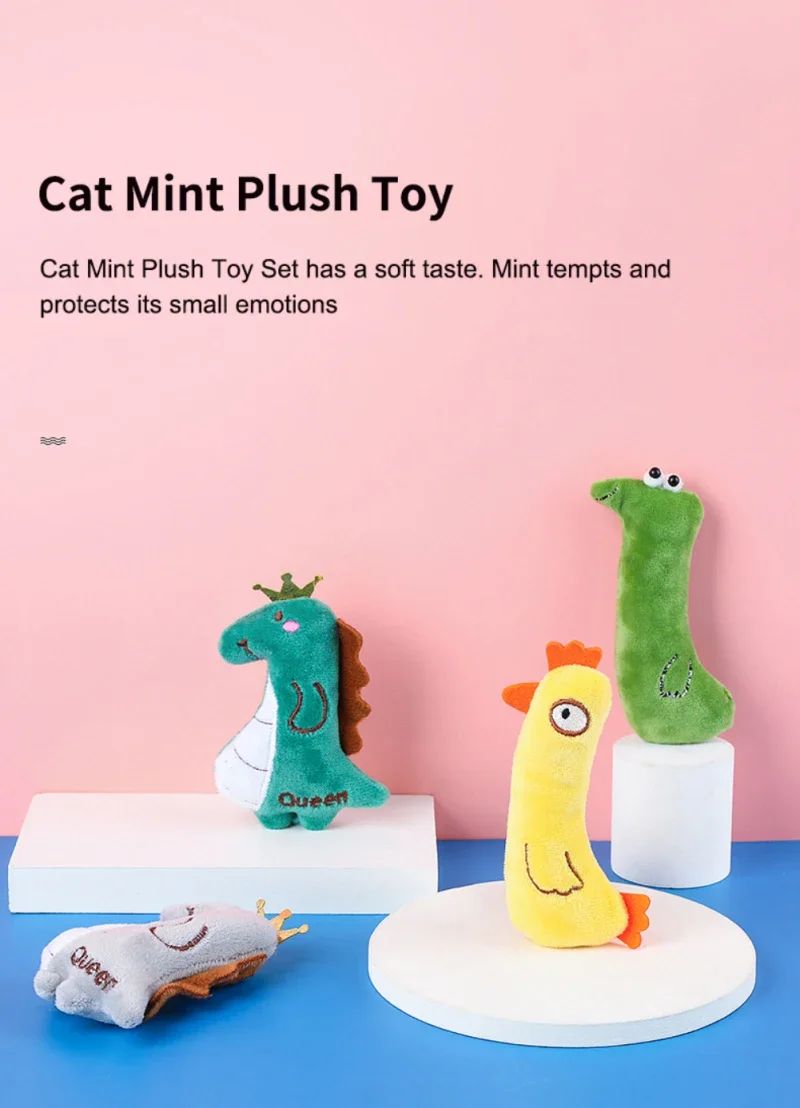 Soft Catnip Toys for Kitten Teething Relief - FurTrend