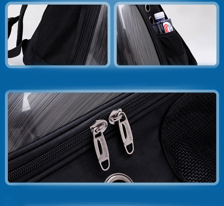 Space Capsule Pet Carrier Bag for Travel - FurTrend
