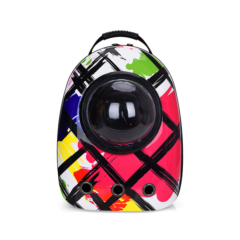 Space Capsule Pet Carrier Bag for Travel - FurTrend