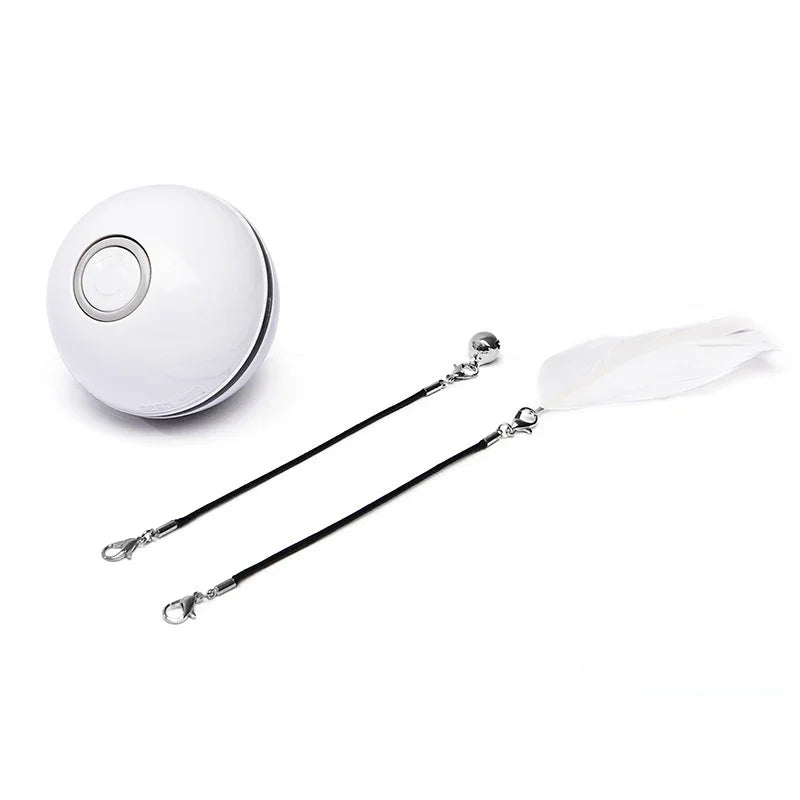 LED Laser Electronic Rolling Pet Funny Cat Toy Ball - FurTrend