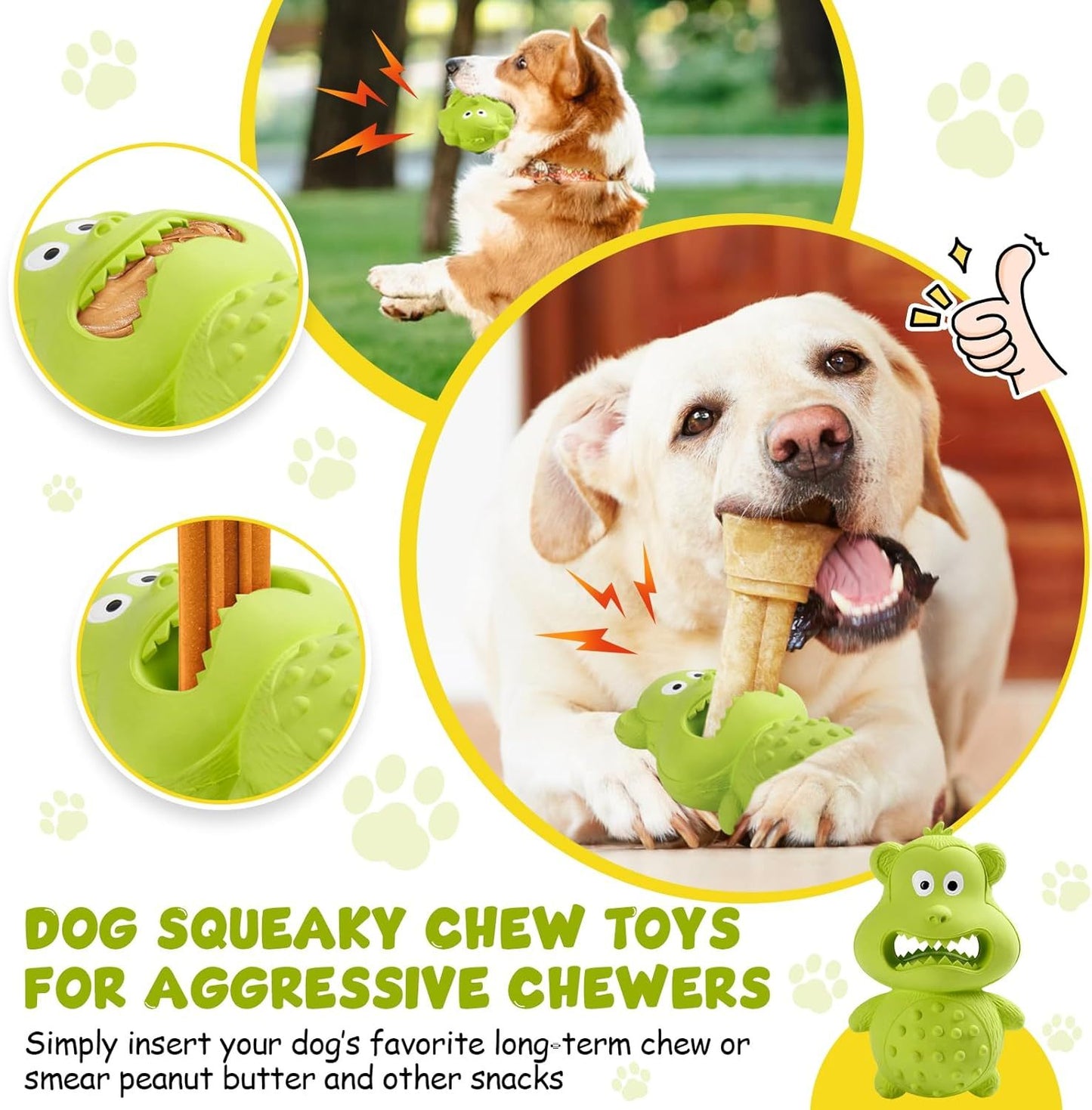 Natural Rubber Dog Toys – Chewers Approved - FurTrend