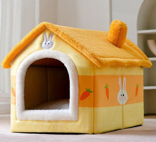 Portable Dog Kennel Cat House – Cozy Nest - FurTrend