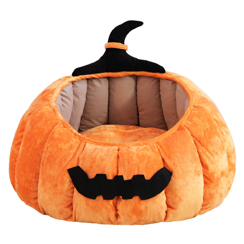 Pumpkin Pet Nest for Halloween - FurTrend