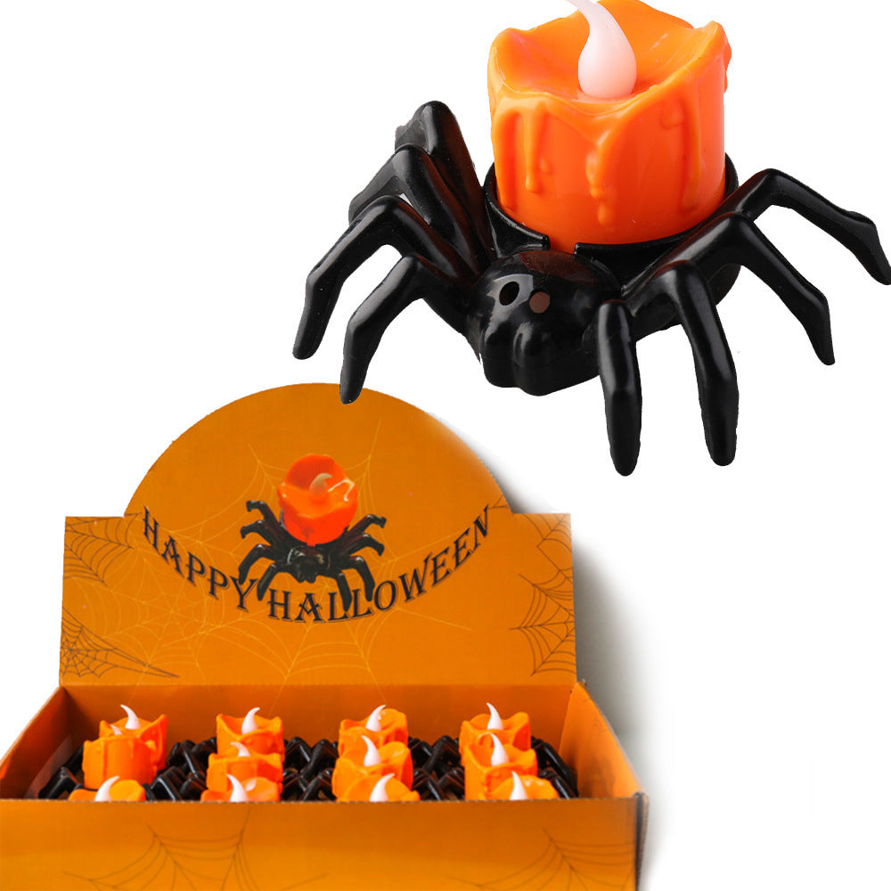 Halloween Spider Candlestick Ornament – Festival Decoration - FurTrend