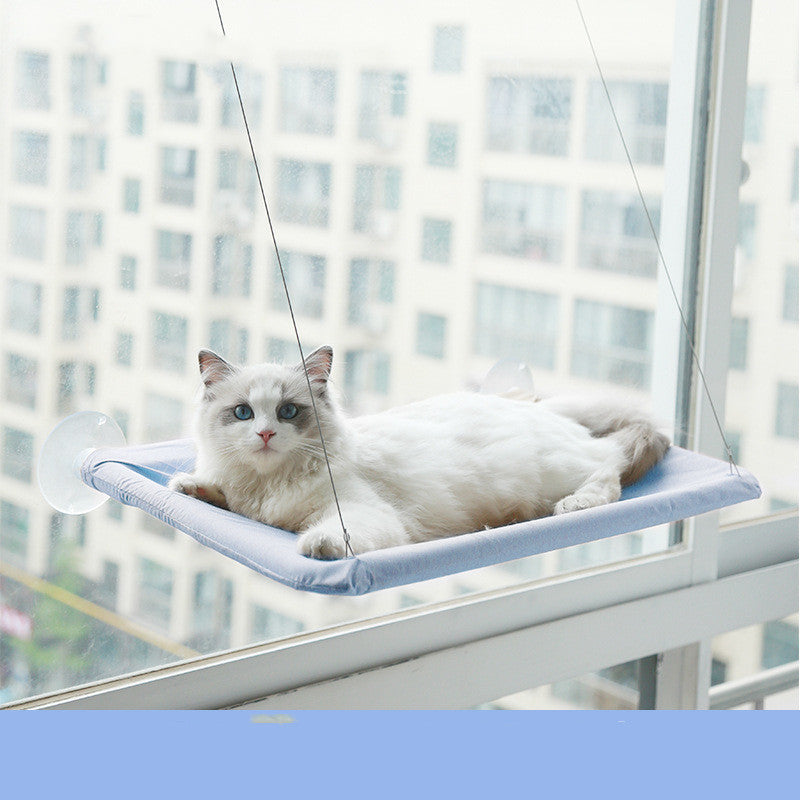 Cat Hammock with Built-In Litter Sucker - FurTrend