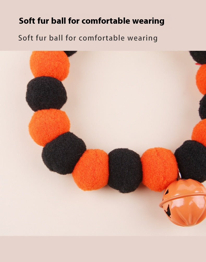 Halloween Cat Collar with Bell – Cute & Spooky Accessory for Your Feline - FurTrend