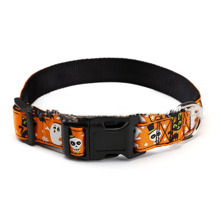Halloween Pet Collar – Cute & Spooky Designs - FurTrend