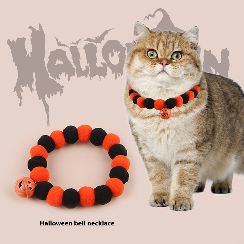 Halloween Cat Collar with Bell – Cute & Spooky Accessory for Your Feline - FurTrend