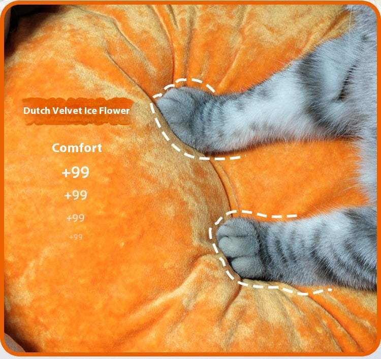 Pumpkin Pet Nest for Halloween - FurTrend