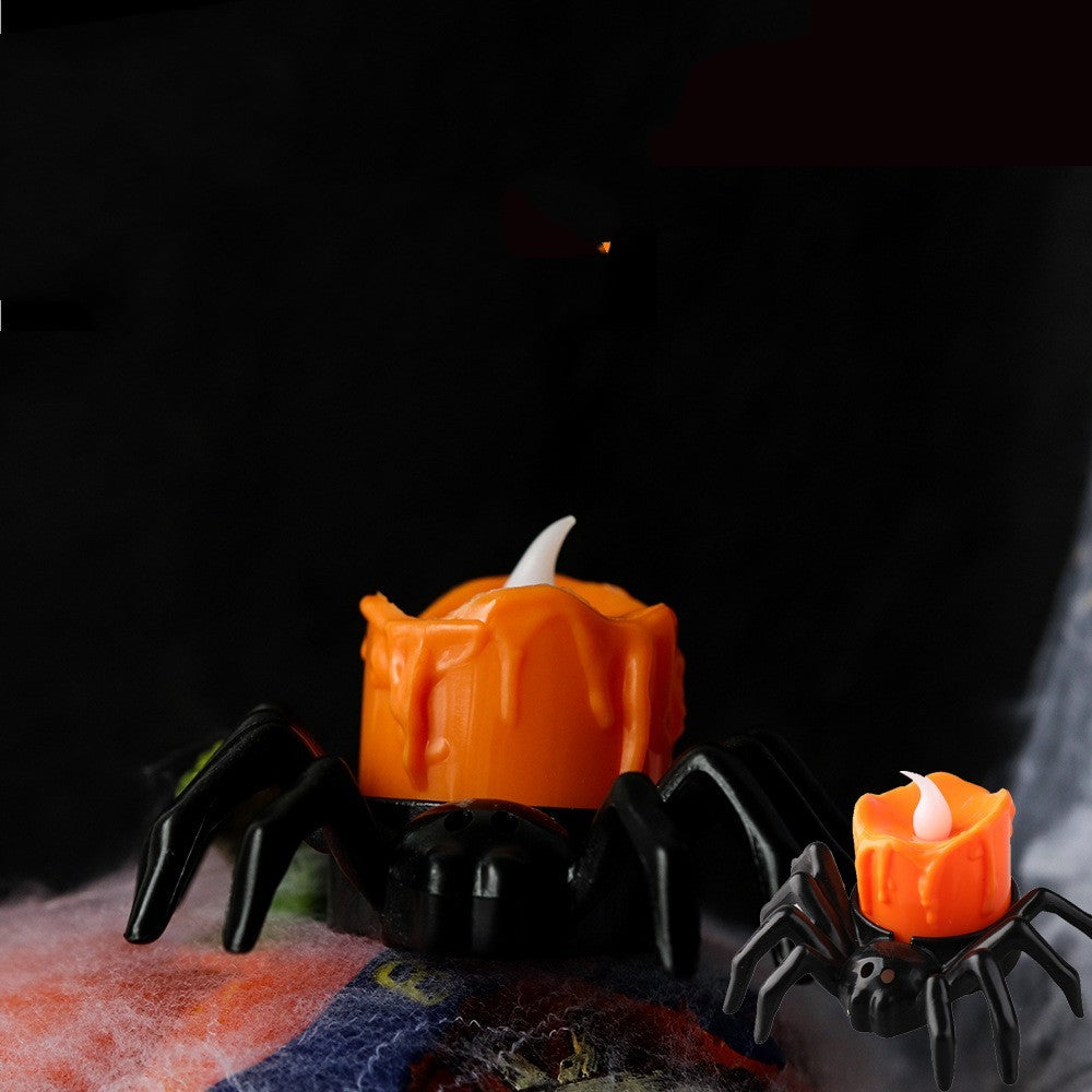 Halloween Spider Candlestick Ornament – Festival Decoration - FurTrend