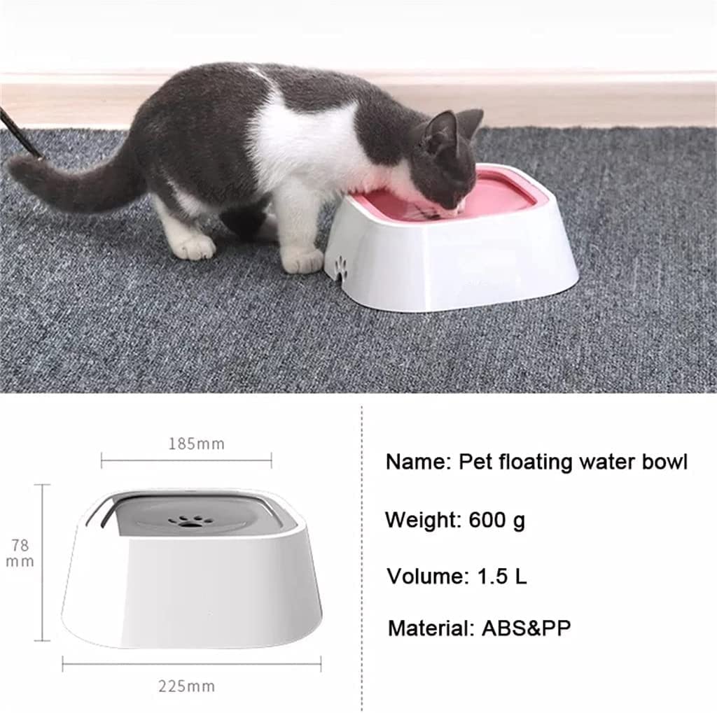 Pet Water Bowl Dispenser – Slow Feeder 1.5L - FurTrend