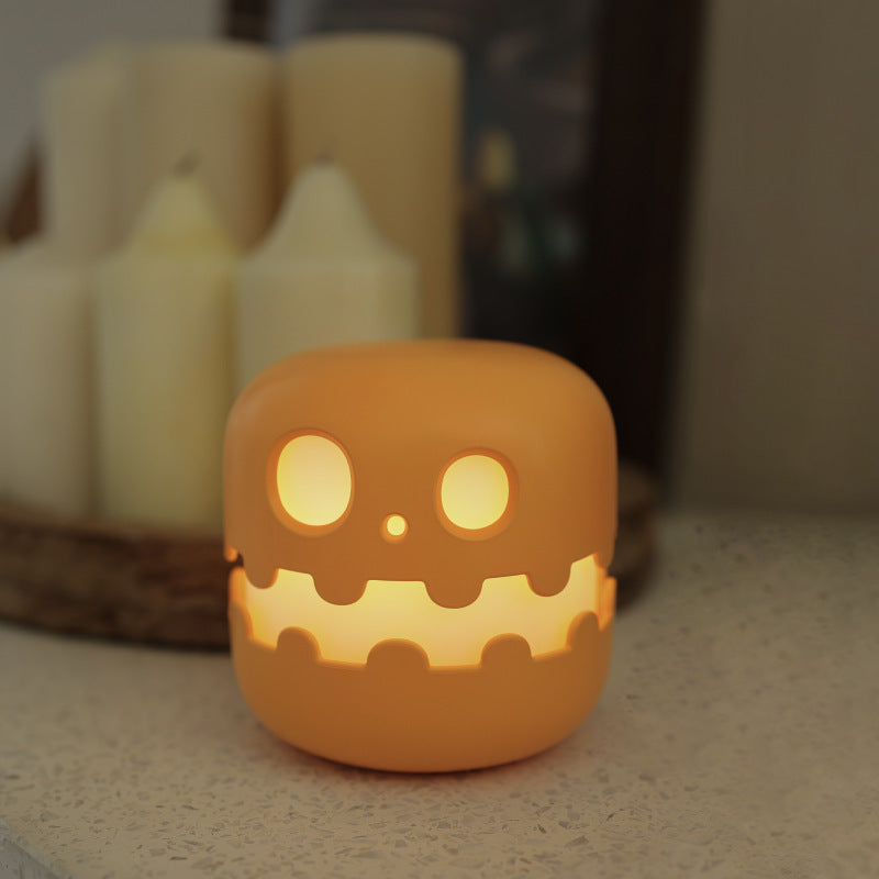 Funny Pumpkin Lamp Halloween Bedroom Decoration Light