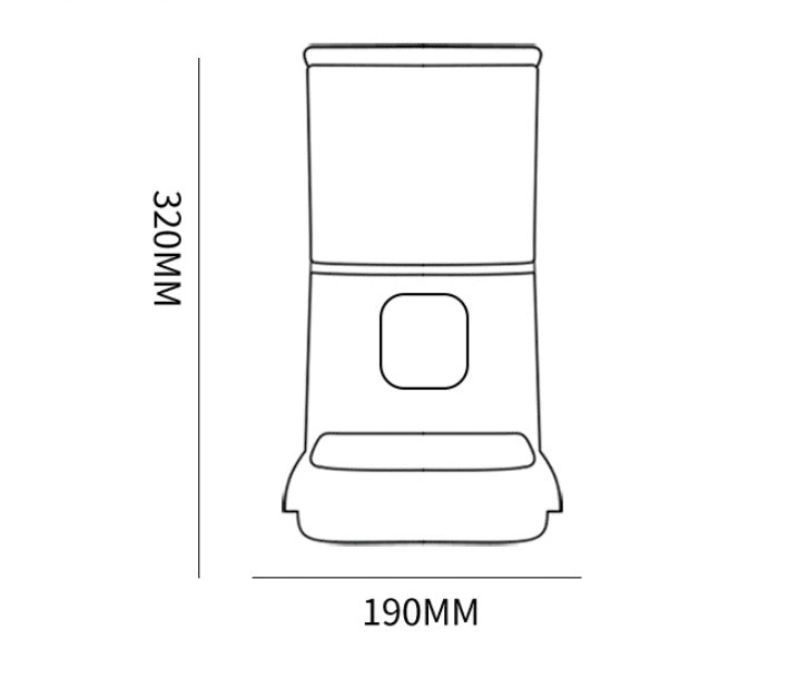 Smart WiFi Pet Feeder with App & Voice Control - FurTrend