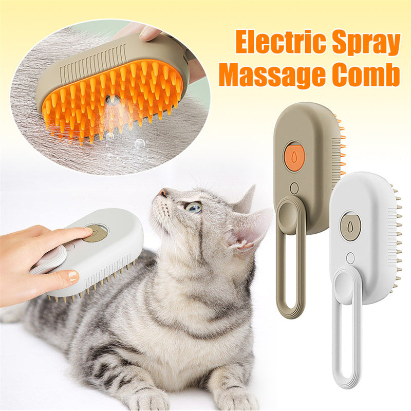 Electric Steam Brush for Cats and Dogs - FurTrend