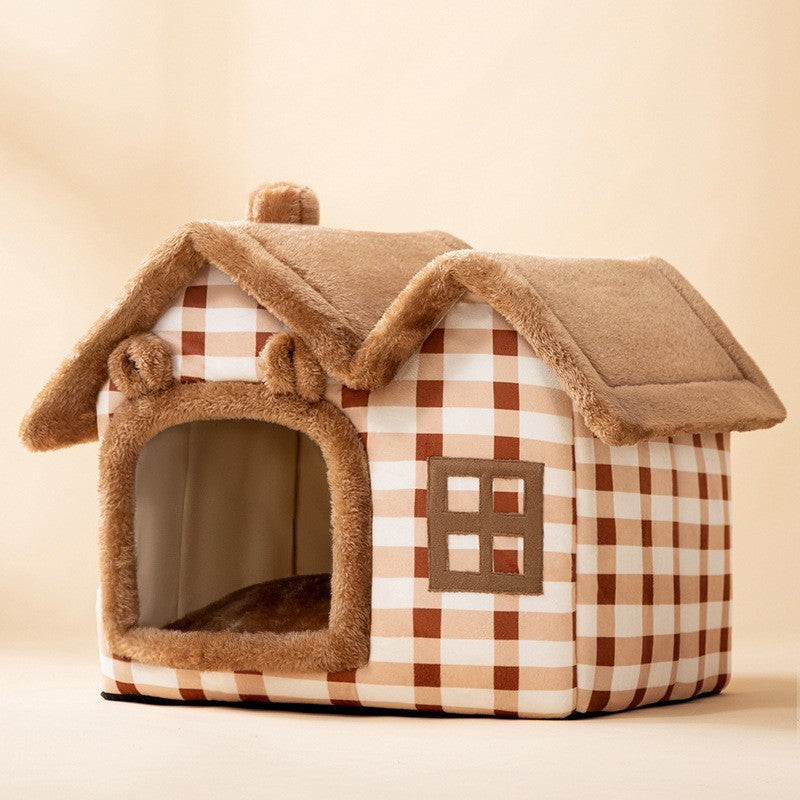 Portable Dog Kennel Cat House – Cozy Nest - FurTrend