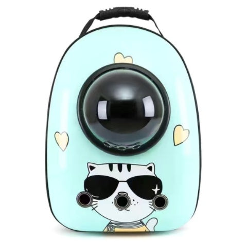 Space Capsule Pet Carrier Bag for Travel - FurTrend