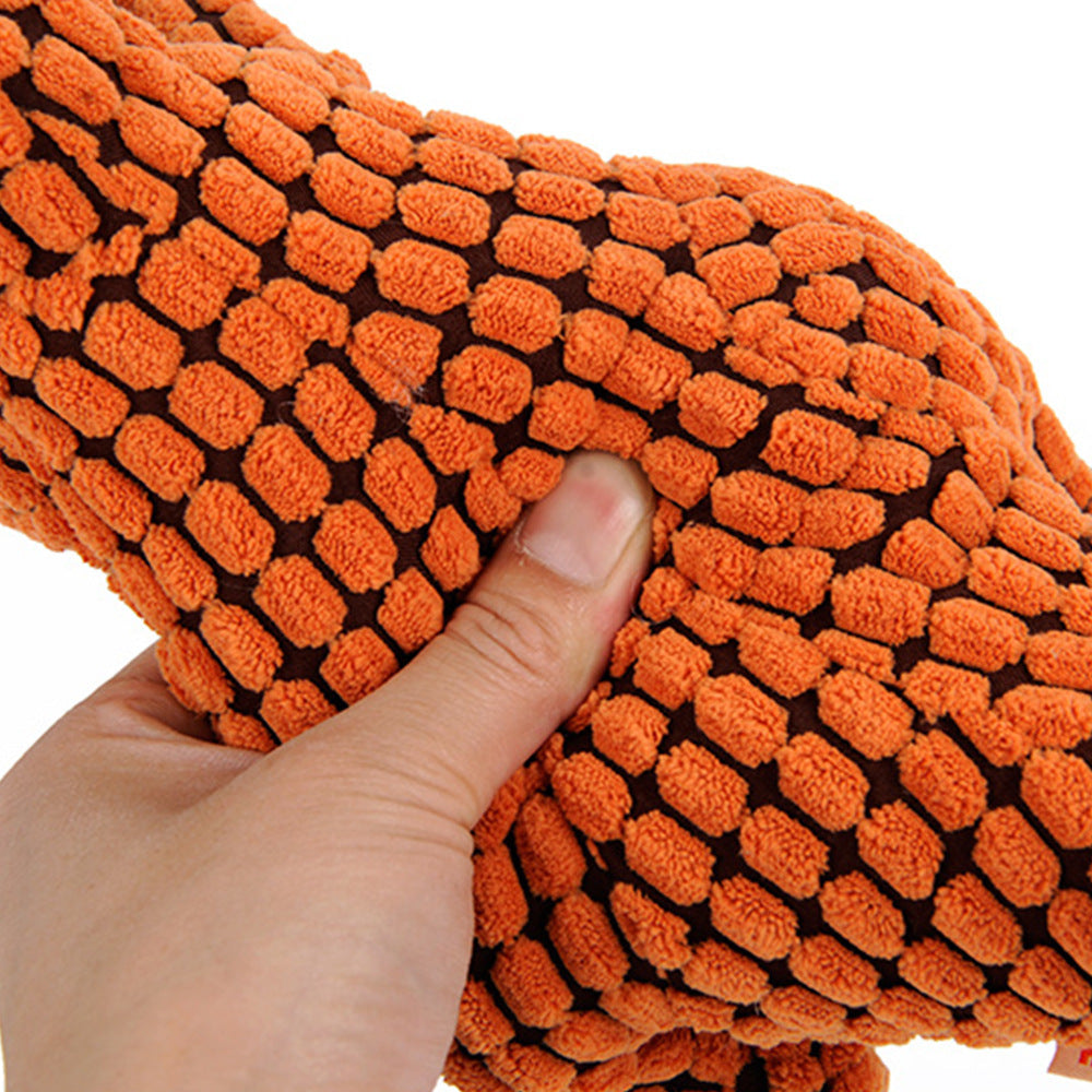 Plush Dinosaur Dog Toys with Squeakers - FurTrend