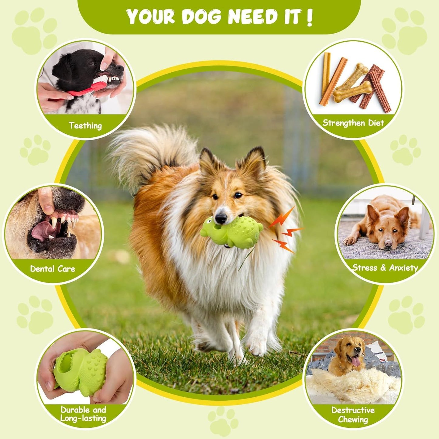 Natural Rubber Dog Toys – Chewers Approved - FurTrend