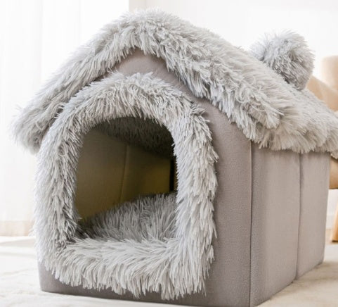 Portable Dog Kennel Cat House – Cozy Nest - FurTrend