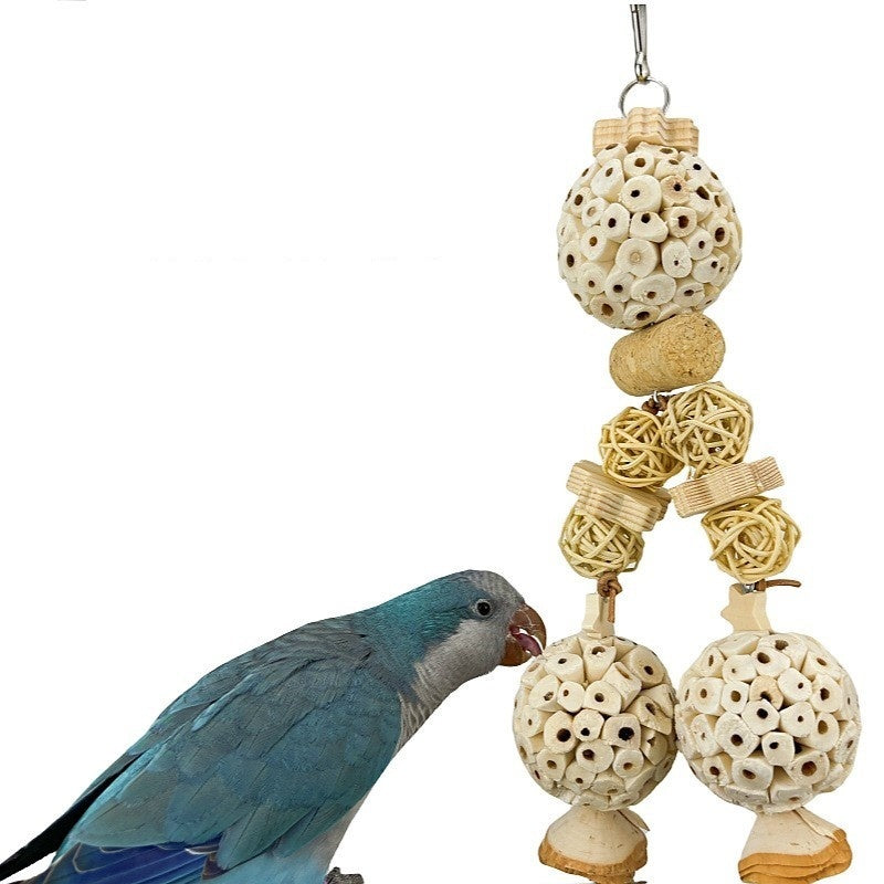 Parrot Natural Gnawing & Molar Grinding Toy - FurTrend