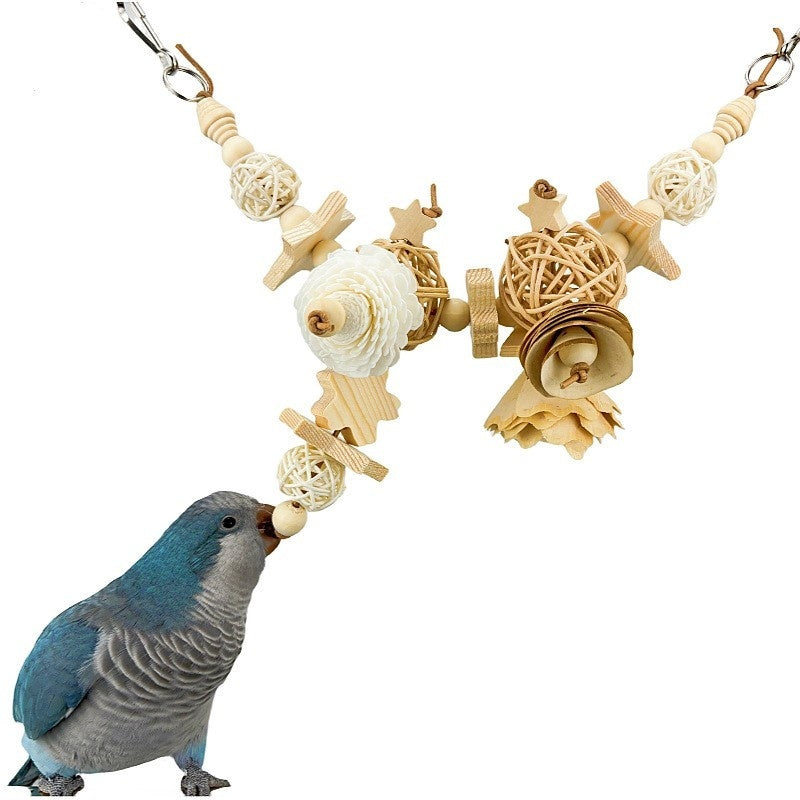 Parrot Natural Gnawing & Molar Grinding Toy - FurTrend