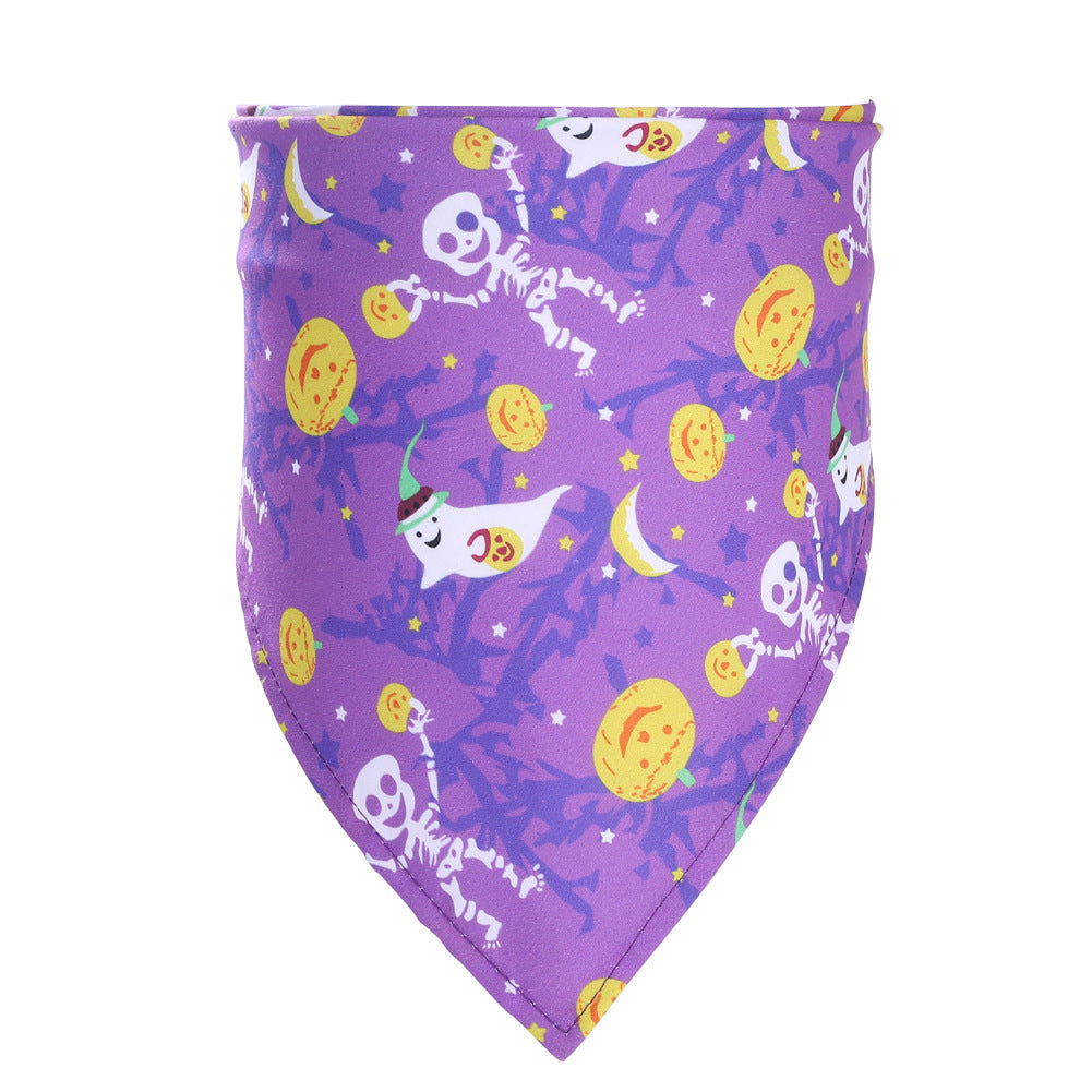 Halloween Pet Bandana – Saliva Towel Scarf