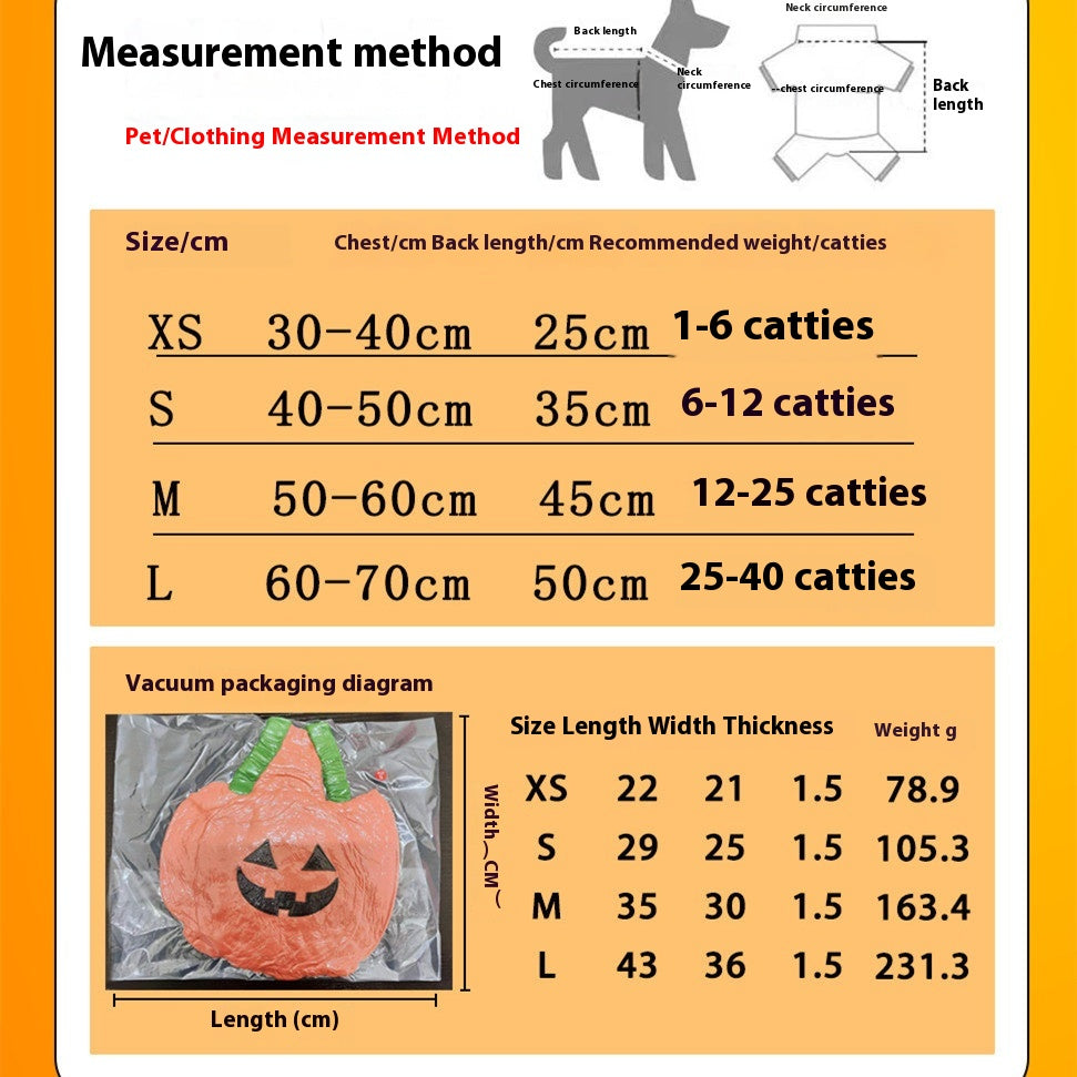Funny Dog Cat Pumpkin Outfit – Holiday Pet Apparel - FurTrend