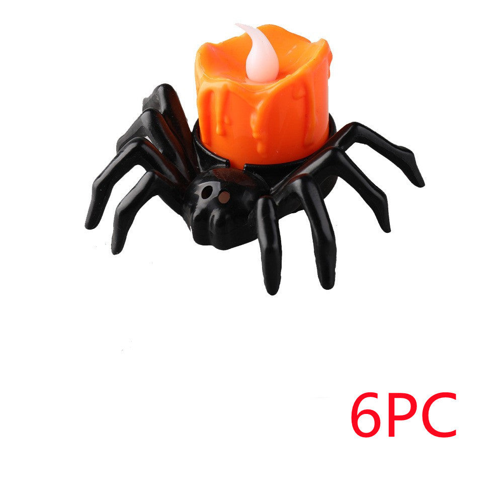 Halloween Spider Candlestick Ornament – Festival Decoration - FurTrend