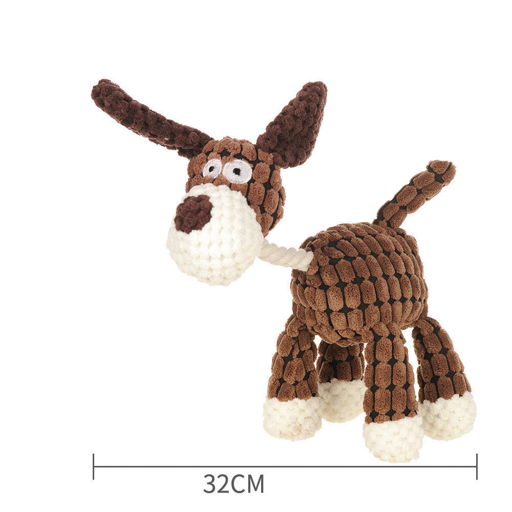 Interactive Plush Toy for Pets – Anti-Boring & Tough - FurTrend