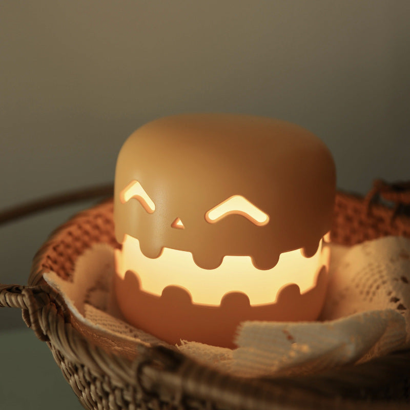 Funny Pumpkin Lamp Halloween Bedroom Decoration Light