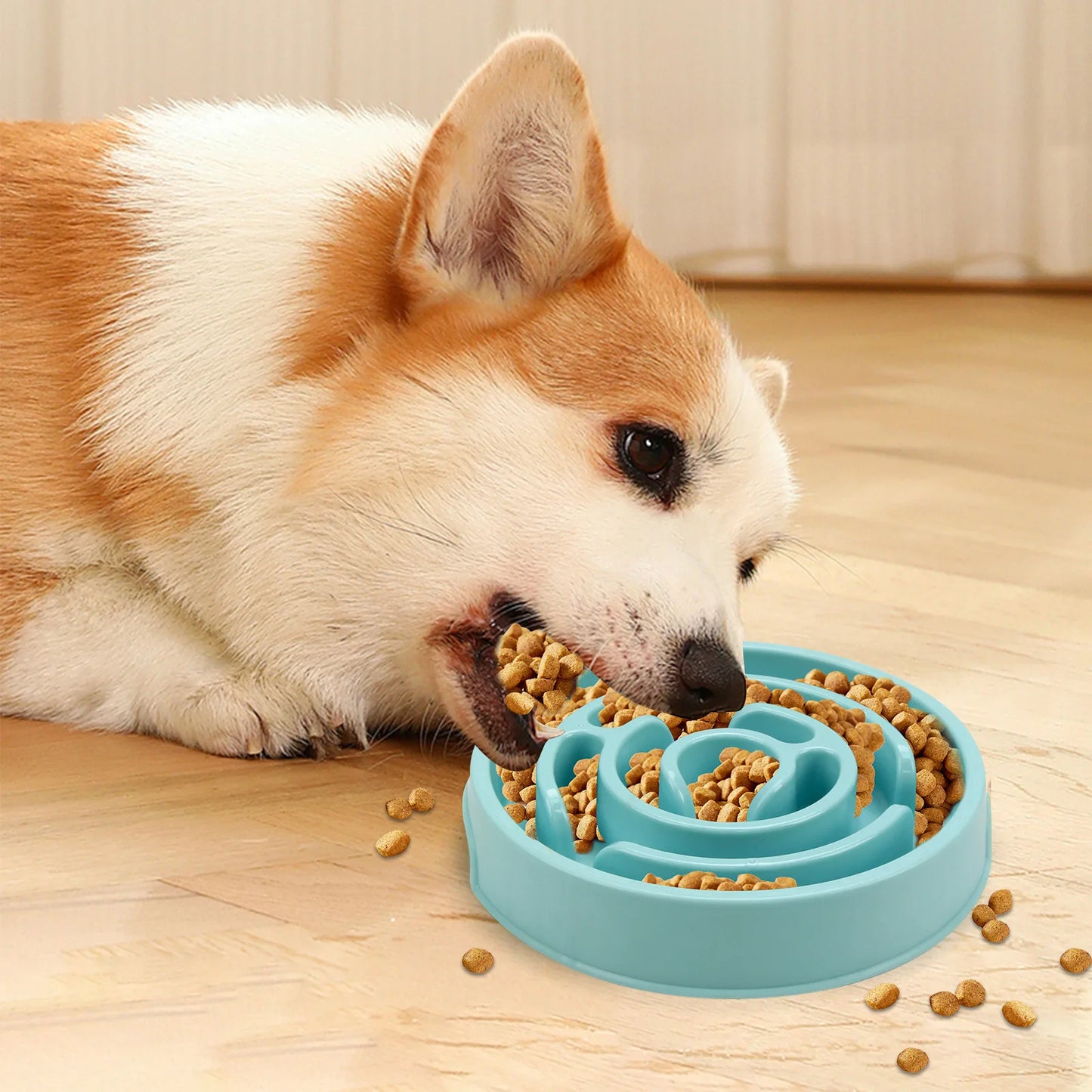 Slow Food Bowl – Non-Slip, Durable, All Pets - FurTrend