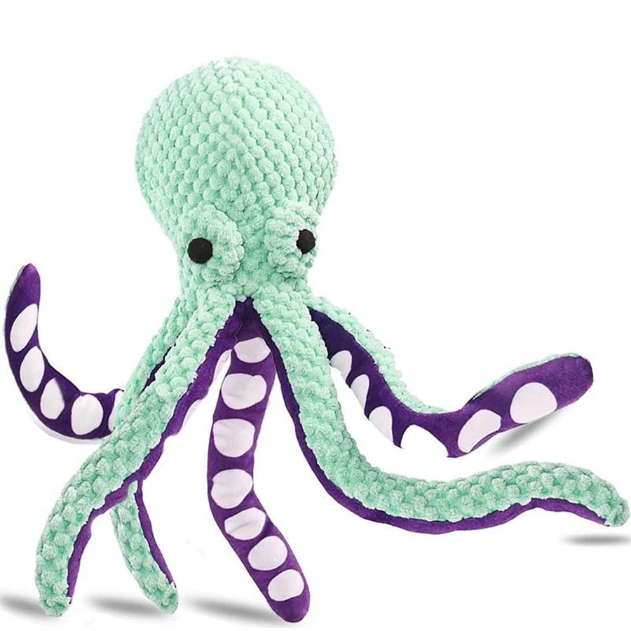 Interactive Plush Octopus Toy for Dogs - FurTrend