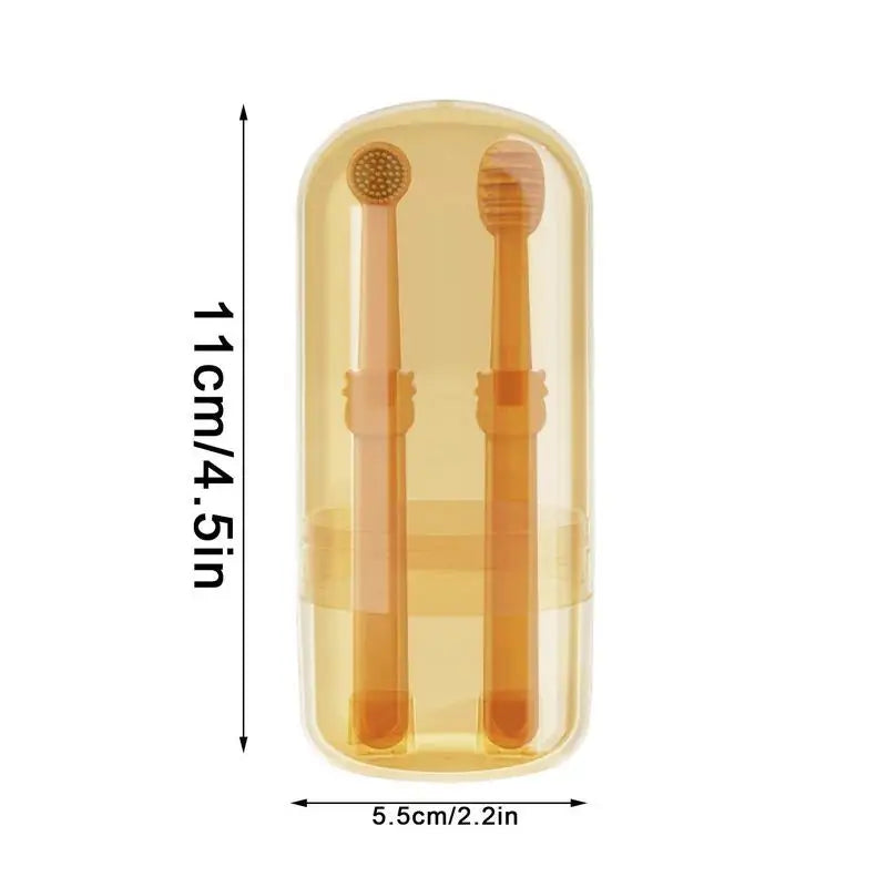 Pet Toothbrush Kit – Soft Silicone for Dogs & Cats - FurTrend