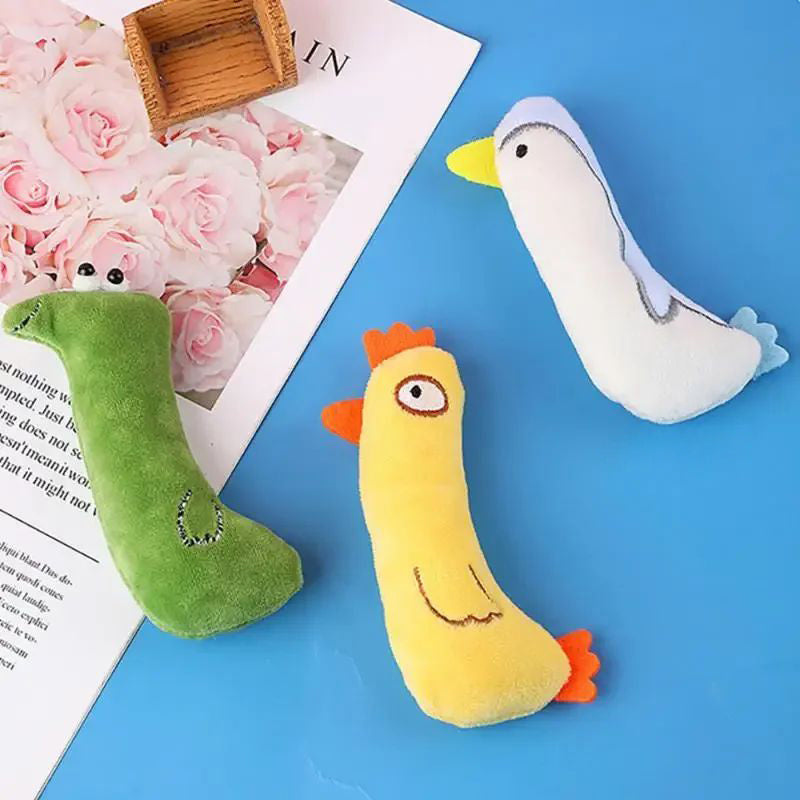 Soft Catnip Toys for Kitten Teething Relief - FurTrend
