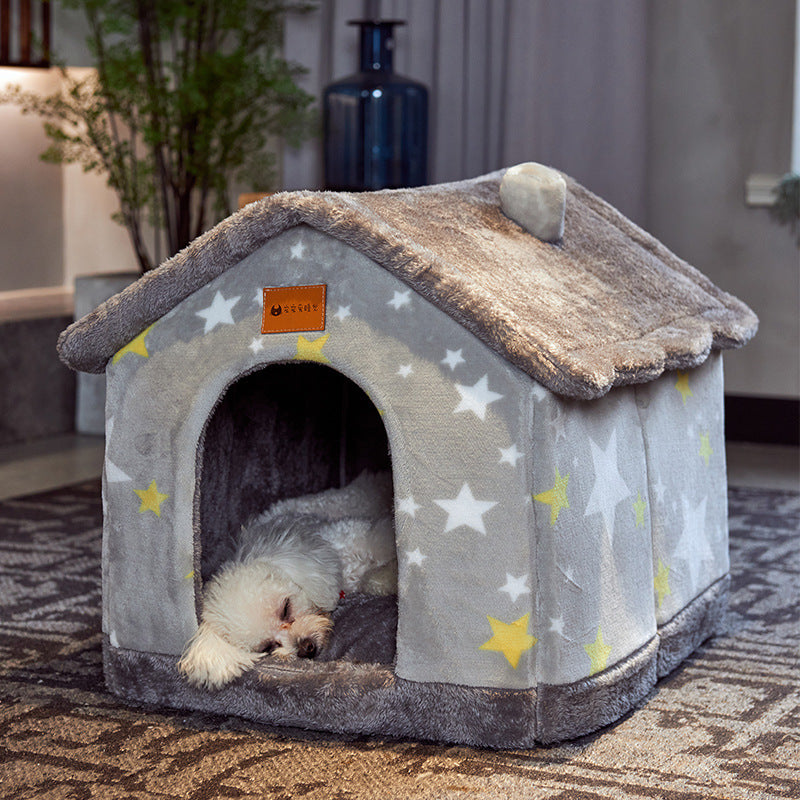 Portable Dog Kennel Cat House – Cozy Nest - FurTrend