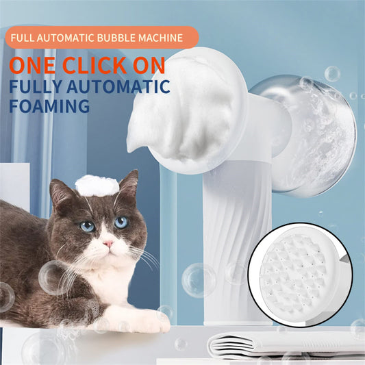 Electric Pet Bath Brush with Soap Dispenser - FurTrend