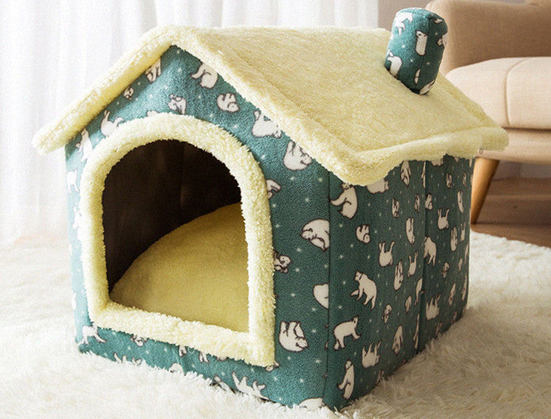 Portable Dog Kennel Cat House – Cozy Nest - FurTrend