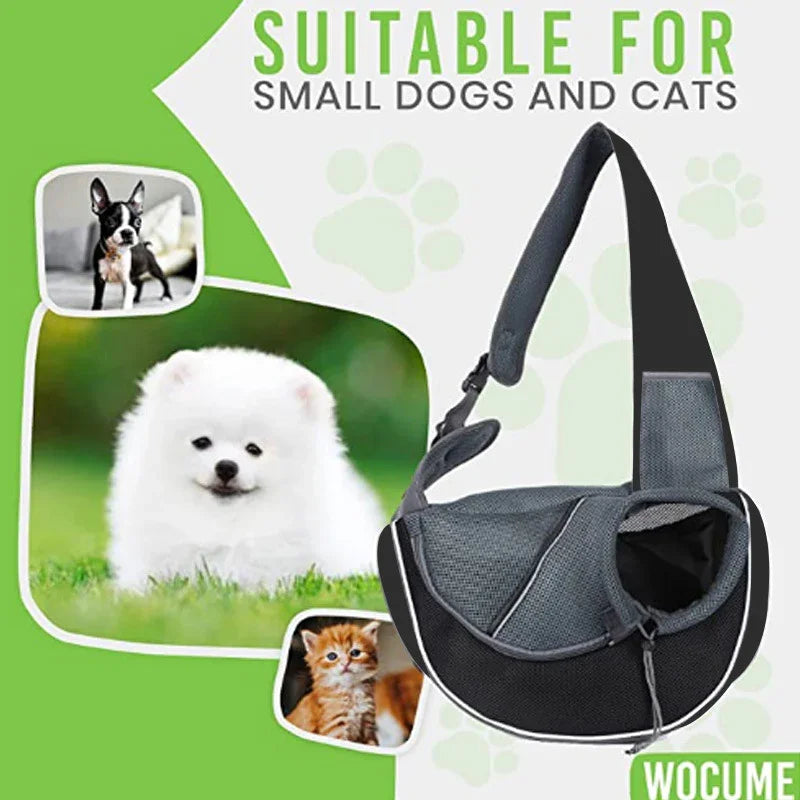 Pet Shoulder Bag – Dogs Cats Travel Carrier - FurTrend