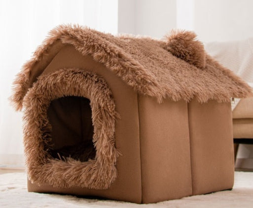 Portable Dog Kennel Cat House – Cozy Nest - FurTrend