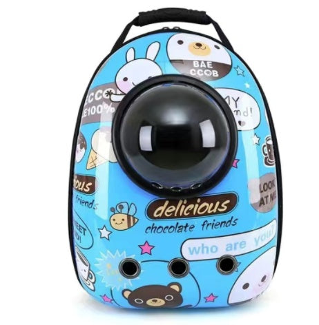 Space Capsule Pet Carrier Bag for Travel - FurTrend