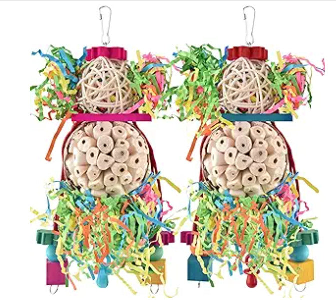 Wooden Bird Cage Accessories for Parrots - FurTrend