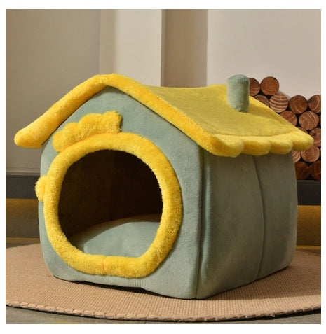 Portable Dog Kennel Cat House – Cozy Nest - FurTrend