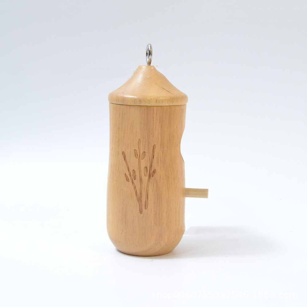 Hummingbird Hanging Swing Bird Nest House – Wooden Craftwork - FurTrend