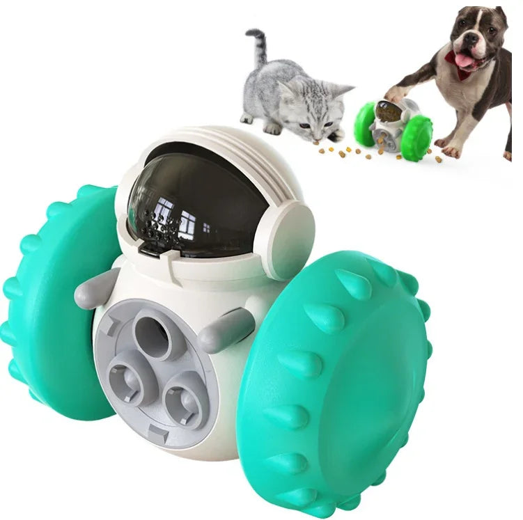 Interactive Slow Feeder Toy Car for Cats & Dogs – Fun, Smart, and Multifunctional Pet Enrichment - FurTrend