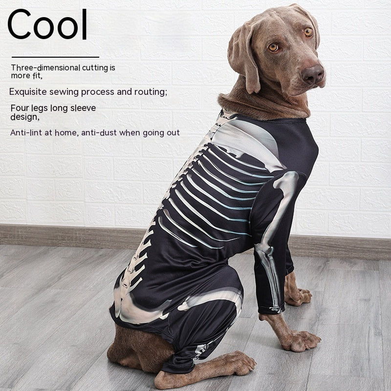 Skeleton Pet Costume – Spooky, Stylish & Comfy - FurTrend